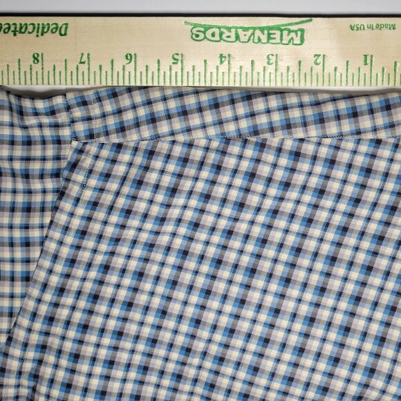 Ralph Lauren Mens Black Blue Checkered Long Sleeve Button Up Shirt Size Large - Picture 11 of 13